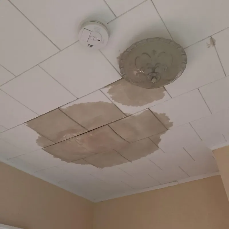 Ceiling Water Damage Repair in Hendersonville, NC