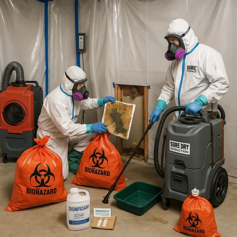 Contaminated Water Handling Protocols process in Hendersonville, NC