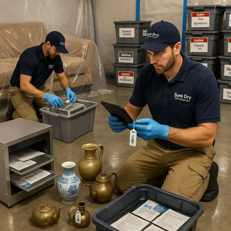 Content Protection and Restoration process in Hendersonville, NC